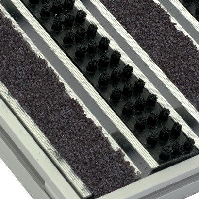 Alutrend® Mini Brush & Dry tisztítókefés és nedvszívó textil  beltéri szennyfogók