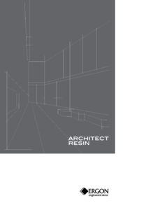 Ergon gres burkolatok - Architect Resin - részletes termékismertető