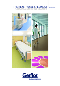 The healthcare specialits – floor, wall & finishing solutions
 - általános termékismertető