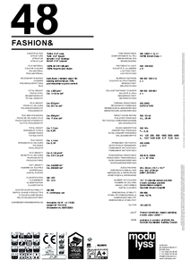 modulyss Fashion& modul szőnyegpadló - műszaki adatlap