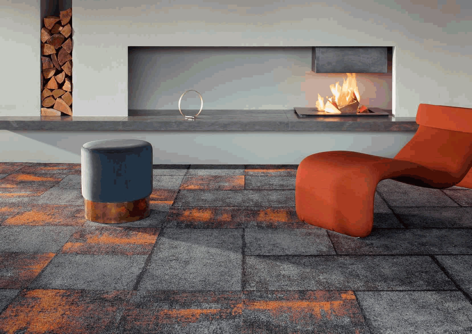 Milliken Comfortable Concrete 2.0 modul szőnyegpadló
