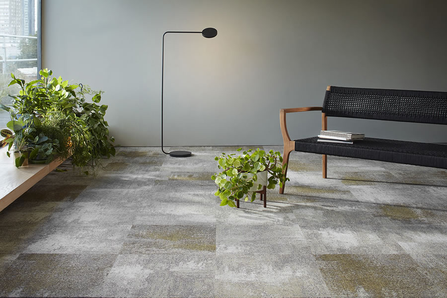 Milliken Comfortable Concrete Retold modul szőnyegpadló