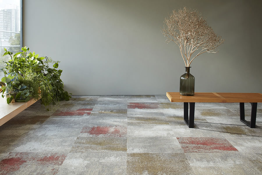 Milliken Comfortable Concrete Retold modul szőnyegpadló
