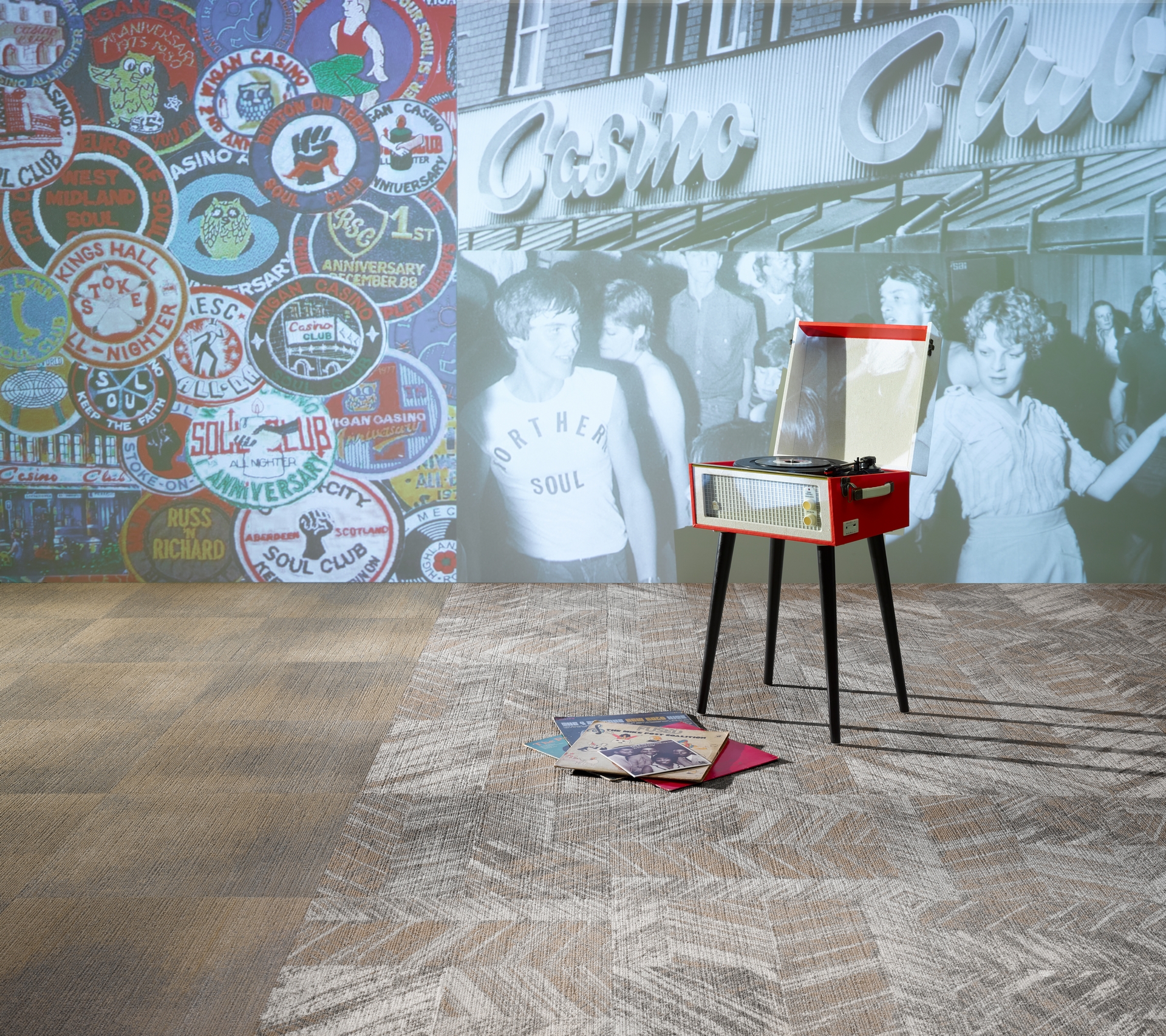 Milliken Northern Soul modul szőnyegpadló