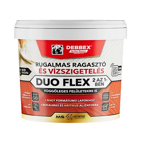 DEBBEX Duo Flex rugalmas ragasztó és vízszigetelő