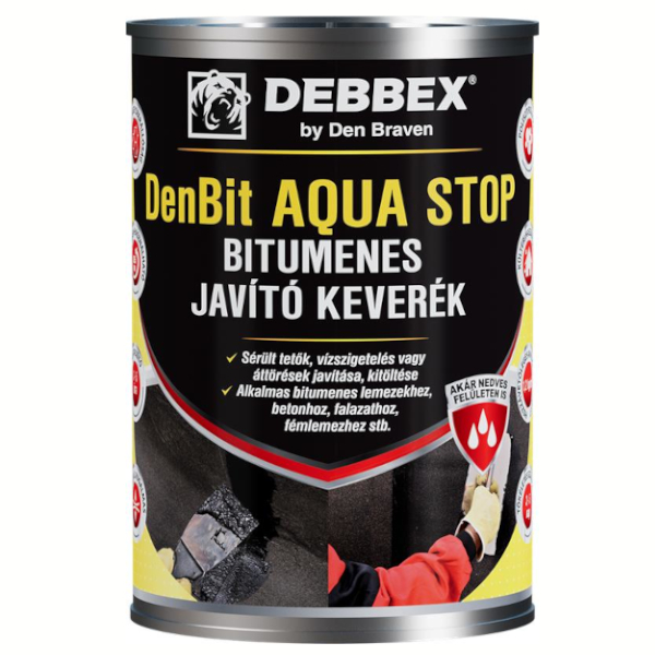 DenBit Aqua Stop bitumenes javító keverék