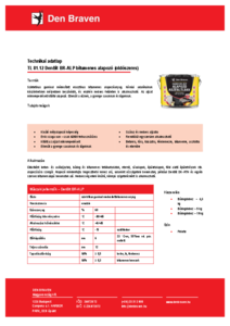DenBit BR-ALP bitumenes alapozó - műszaki adatlap