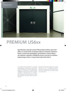 Domoferm Premium US6xx tűzgátló acélajtó - általános termékismertető