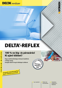 DELTA-REFLEX lég- és párazáró fólia - általános termékismertető