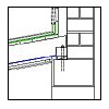 Homlokzat csatlakozás - CAD fájl