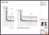Delta-Terraxx <br>
Drénrendszer <br>
Járható lapostetőknél - CAD fájl