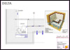Delta-MS 20 <br>
Vízszintes vízelvezetés padlófelület alatt - CAD fájl