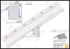 Egyszeres átszellőztetésű tető <br> 
középszelemen metszet - CAD fájl