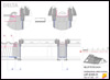 Kétszeres  kiszellőztetésű tetőszerkezet <br>
tetősíkablak, oldalcsatlakozás - CAD fájl