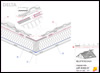 Kétszeres  kiszellőztetésű tetőszerkezet <br> 
mélyített vápa - CAD fájl