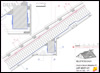 Kétszeres  kiszellőztetésű tetőszerkezet <br> 
középszelemen metszet - CAD fájl