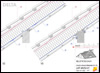 Kétszeres  kiszellőztetésű tetőszerkezet <br>
középszelemen metszet - CAD fájl