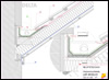Kétszeres  kiszellőztetésű tetőszerkezet <br> 
belső ereszcsatlakozás - CAD fájl