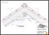 Egyszeres átszellőztetésű tető <br> 
gerinckialakítás tetőcsúcsig hőszigetelt tetőnél - CAD fájl