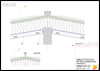 Nem szellőztetett tető fémlemez fedéssel <br> 
gerinckialakítás - CAD fájl
