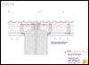 Kétszeres  kiszellőztetésű tetőszerkezet <br>
lakáselválasztó fal - CAD fájl