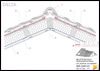 Kétszeres kiszellőztetésű tető <br>
Alátéthéjazat teljes deszkázatú tetőkhöz <br>
élgerinc metszet az élszarura merőlegesen - CAD fájl