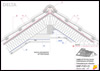 Egyszeres átszellőztetésű tető <br>
Alátéthéjazat teljes deszkázatú tetőkhöz <br>
gerinckialakítás tetőcsúcsig hőszigetelt tetőnél - CAD fájl