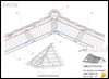 Egyszeres átszellőztetésű tető <br>
élgerinc metszet az élszarura merőlegesen - CAD fájl