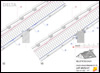 Kétszeres  kiszellőztetésű tetőszerkezet <br>
középszelemen metszet - CAD fájl