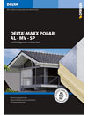 DELTA-MAXX POLAR szarufa feletti hőszigetelő rendszer - részletes termékismertető