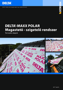 DELTA-MAXX POLAR szarufa feletti hőszigetelő rendszer - tervezési segédlet