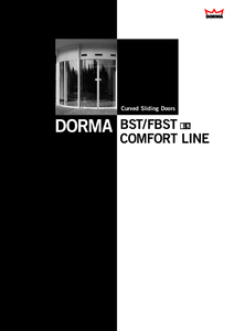 BST/FBST Comfort Line íves tolóajtók - műszaki adatlap