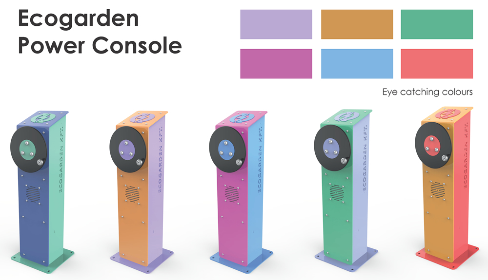 Ecogarden Smart Jump konzol - figyelemfelkeltő színek