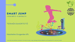 Ecogarden Smart Jump interaktív trambulin - általános termékismertető