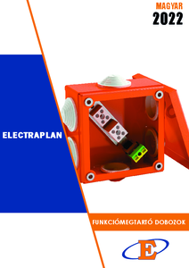 Electraplan funkciómegtartó dobozok - általános termékismertető
