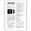 EKINEX E72 termosztát - műszaki adatlap