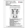 A típusú válaszfalak rögzítése trapézlemezzel, elhajlás 15 mm – 25 mm, 1. verzió – függőleges gipszkarton csíkok <br>(dwg formátum) - CAD fájl