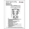 A típusú válaszfalak rögzítése trapézlemezzel, elhajlás 25 mm – 50 mm <br>(dwg formátum) - CAD fájl