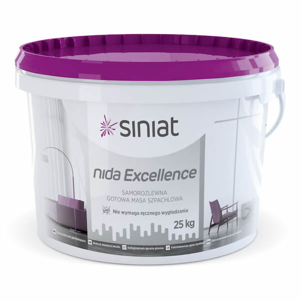 Nida Excellence önterülő készrekevert simítóglett