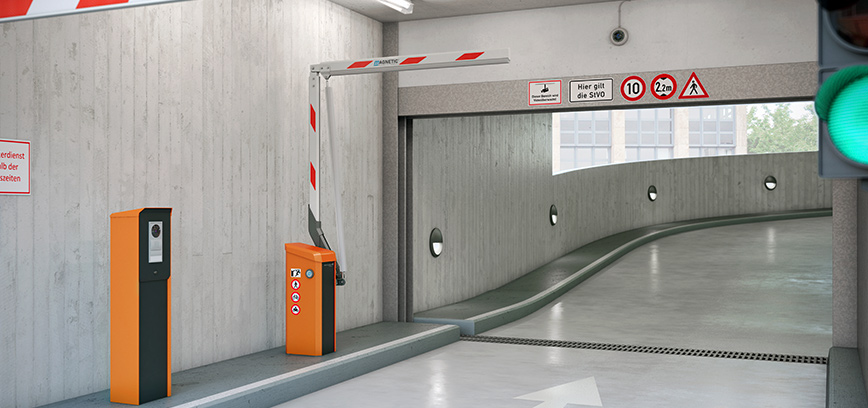 Magnetic Parking Pro sorompó