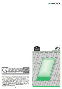 WS_ - tetőkibúvó ablakok	 - szerelési útmutató