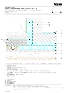 Földszinti padló - SEISMIC alaplemez szigetelés (4.22.1.1.01) - tervezési segédlet