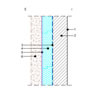 Talajszint alatti falszerkezet - Pincefal (3.1.1.00) - CAD fájl