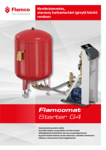 Flamcomat Starter G4 tágulási automata - részletes termékismertető