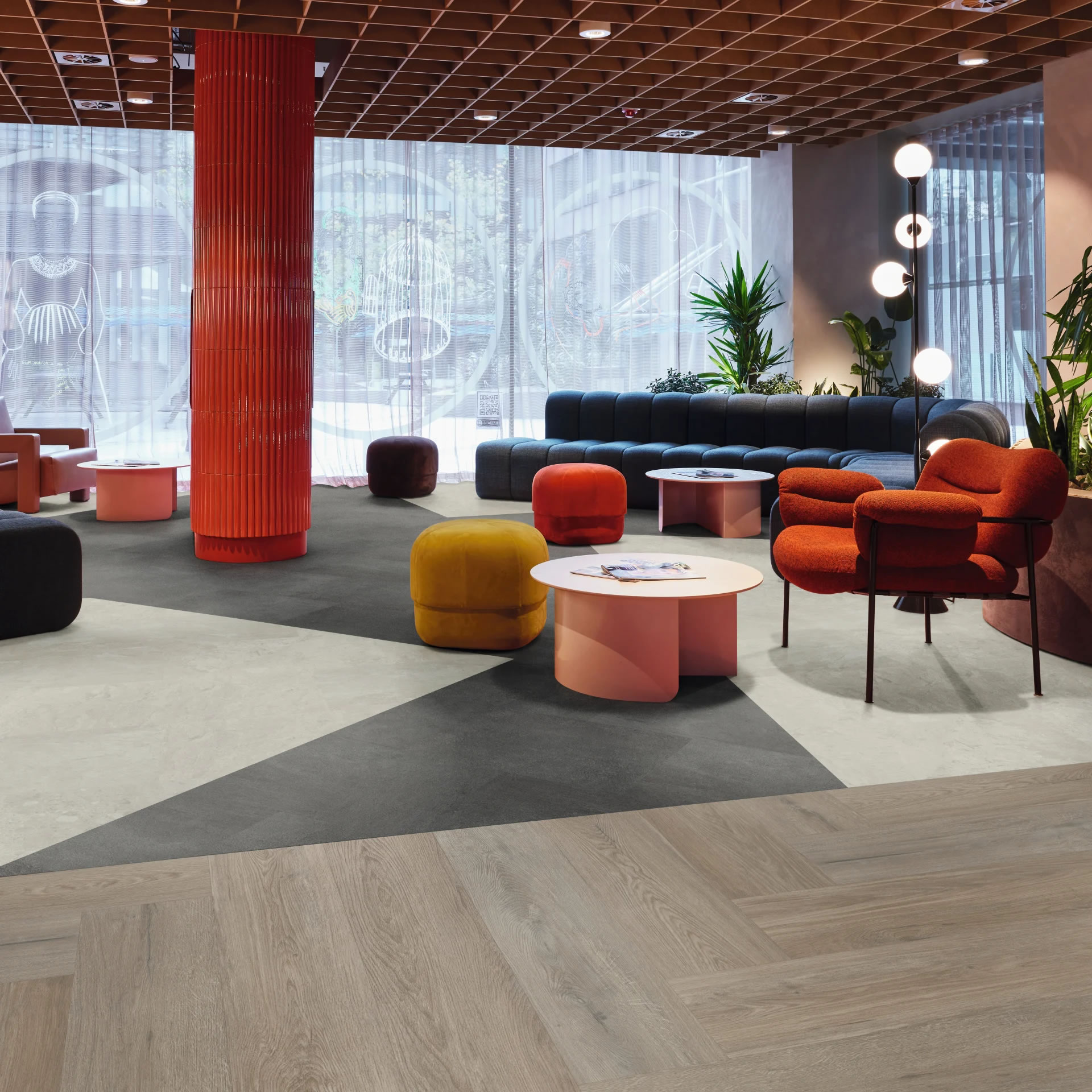 Designflooring LVT burkolatok - Vangogh Gluedown Aviemore Oak