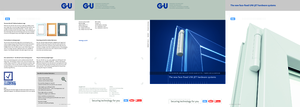 G-U UNI-JET vasalat rendszerek<br>G-U UNI-JET hardware systems - általános termékismertető