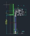 Econo master kétszárnyú falkávában - CAD fájl