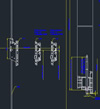 BKS zár Gealan S900 pánik funkcióval - CAD fájl