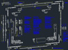G-U 966 toló-bukó, kézi működtetésű, PVC profilhoz - CAD fájl
