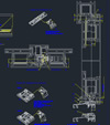 BKS többpontos ajtózárak PVC profilhoz - CAD fájl